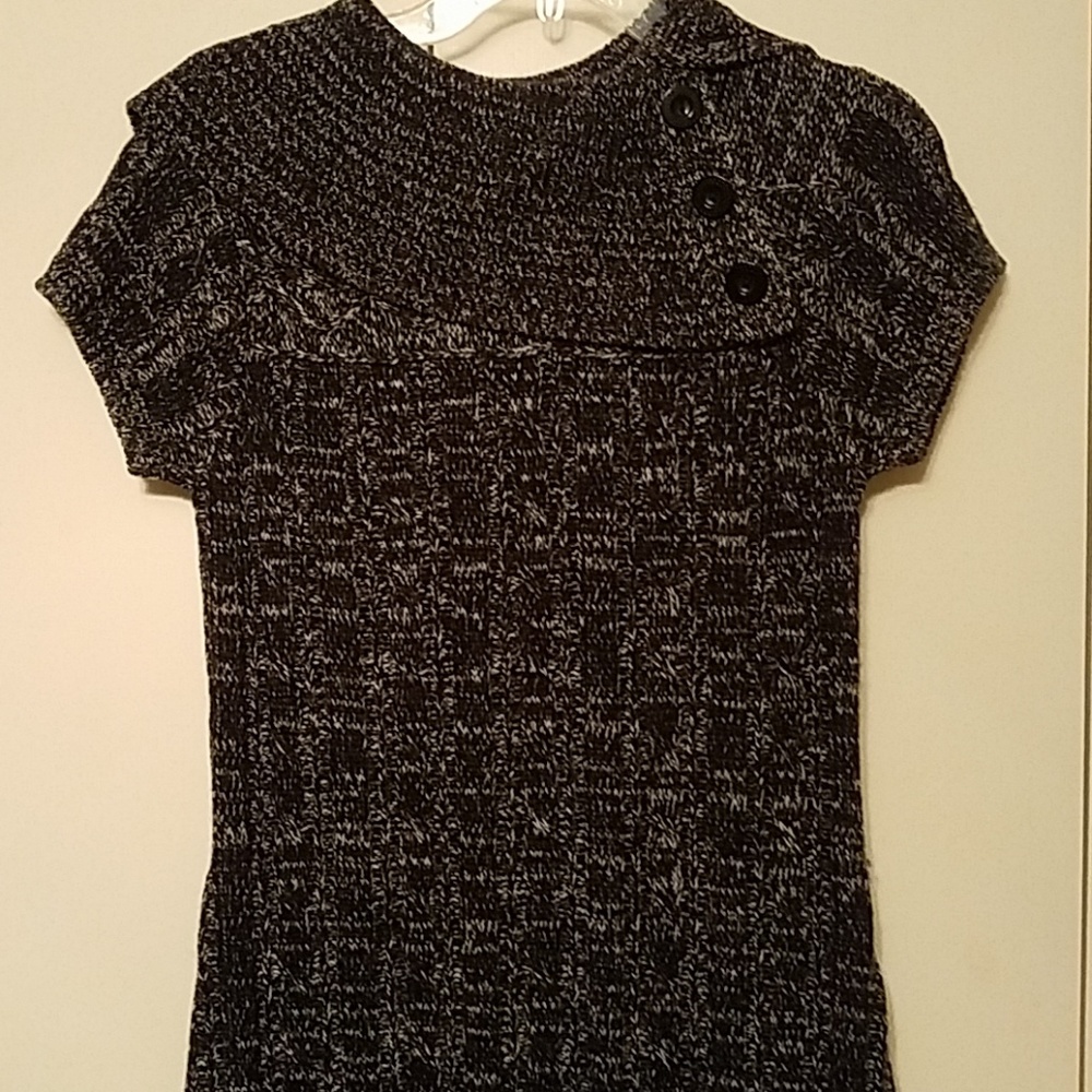 Black sweater dress